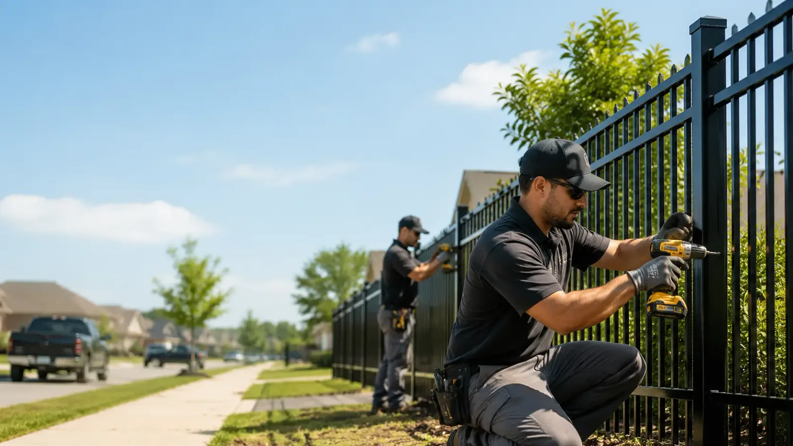 Metal Fence Installation in Eldorado, IL